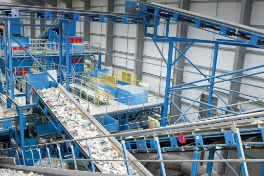Hệ thống bôi trơn tự động simalube cho nhà máy tái chế