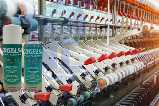 Bình Xịt Bôi Trơn Khô Chịu Nhiệt Cao ULTRA MOLY DRY SPRAY – Giải Pháp Chống Bám Bụi & Chống Kẹt Trong Nhà Máy