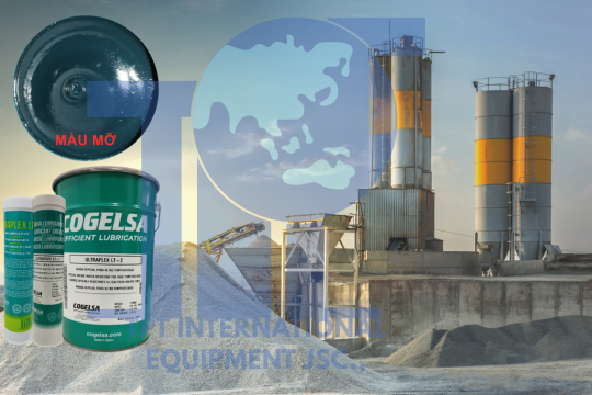 Mỡ bôi trơn Lithium Complex cho tải nặng & rung động – Giải pháp tối ưu ULTRAPLEX LT (COGELSA)