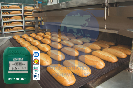 Dầu Bôi Trơn Chịu Nhiệt NSF – ULTRACHAIN FG 220: Giải Pháp Cho Xích Lò Nướng & Thiết Bị Thực Phẩm